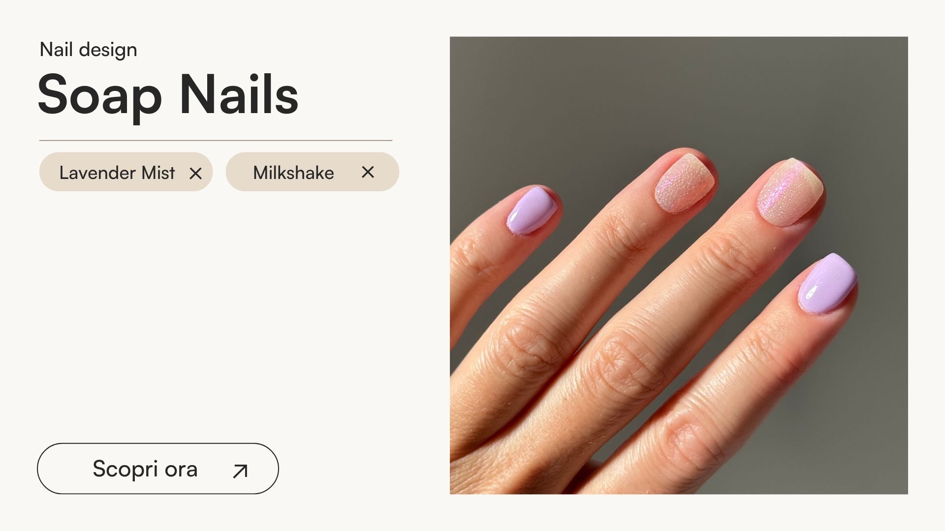 La nuova tendenza: Soap Naildesign