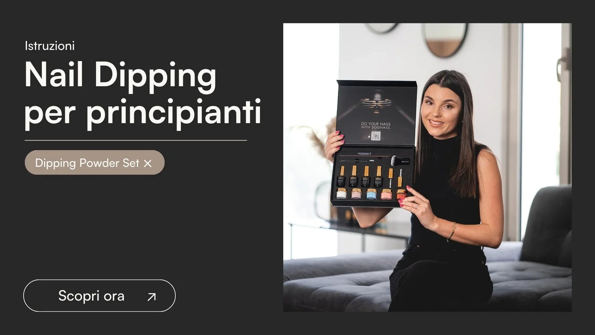 La prima applicazione della Dipping Powder | Guida per principianti