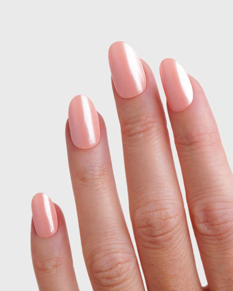 Glazed Peach Strisce in Gel UV