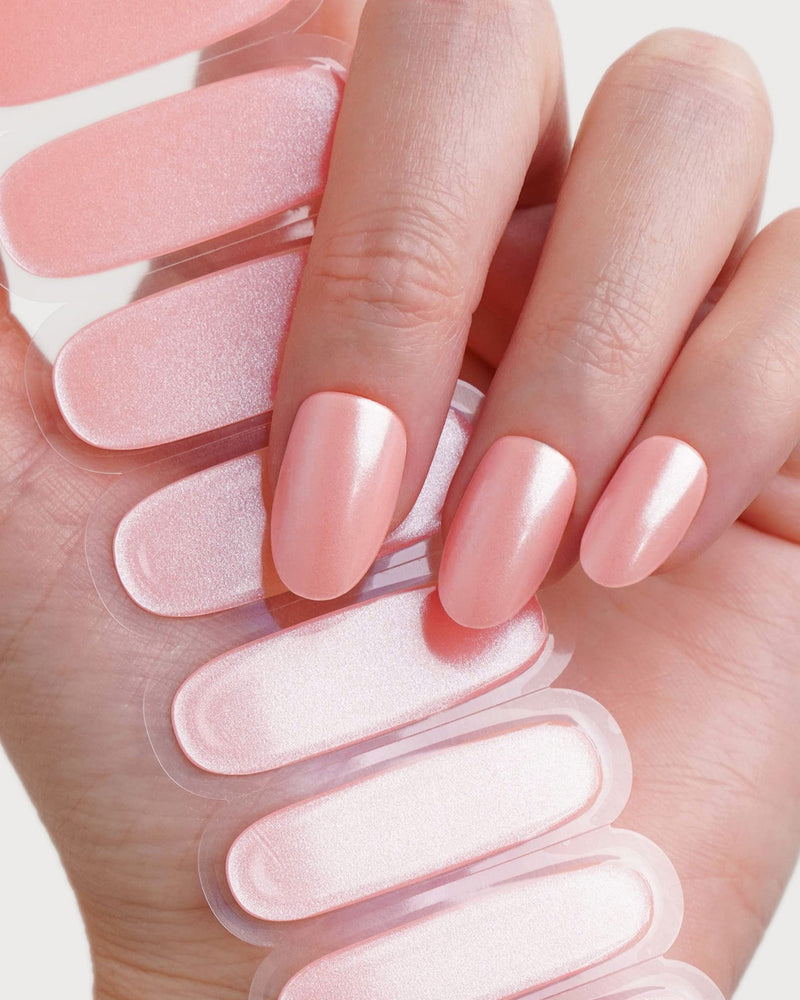 Glazed Peach Strisce in Gel UV