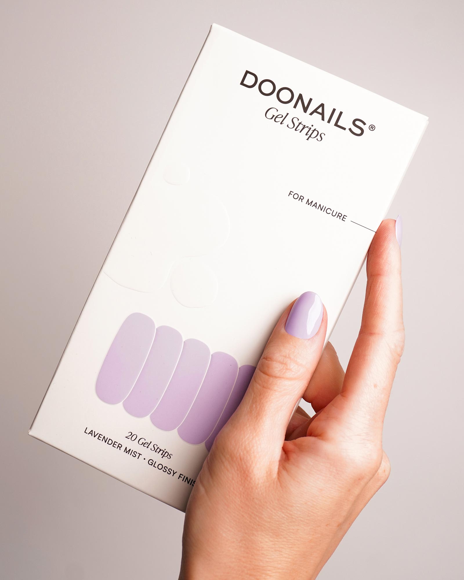 Strisce in gel Lavender Mist - Doonails Italy