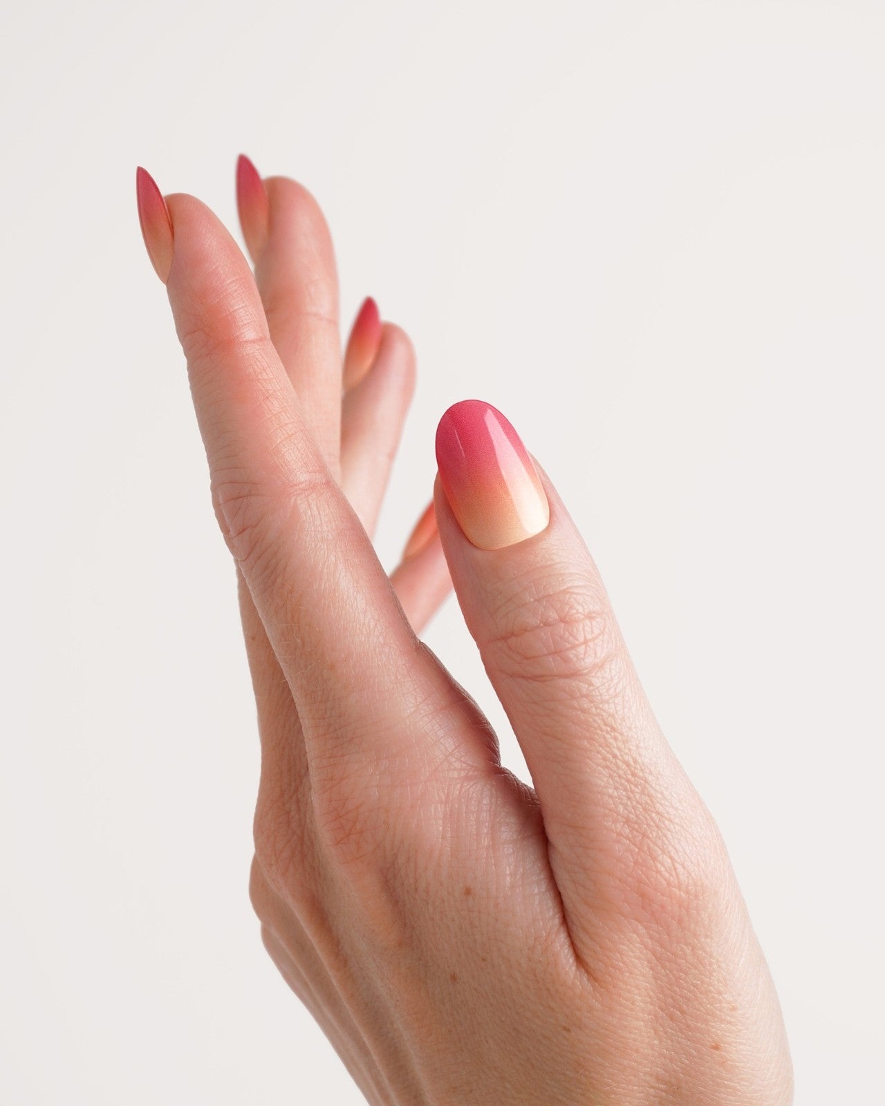 Strisce in gel Orange Pink Ombre - Doonails Italy