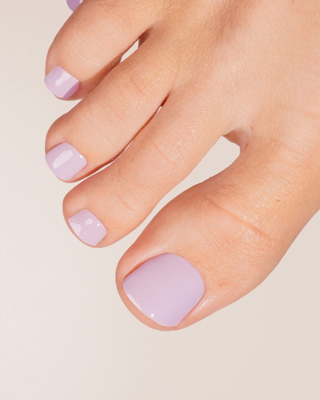 Lavender Mist Pedicure Strisce in gel - Doonails Italy
