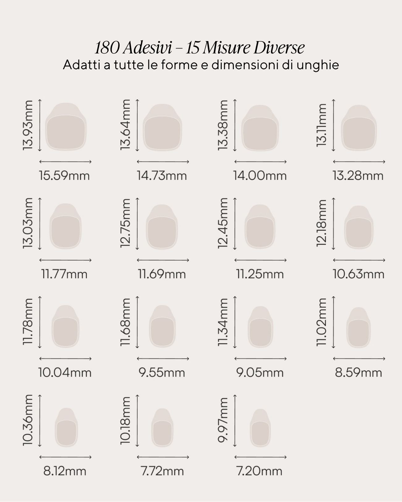 Linguette adesive - Doonails Italy