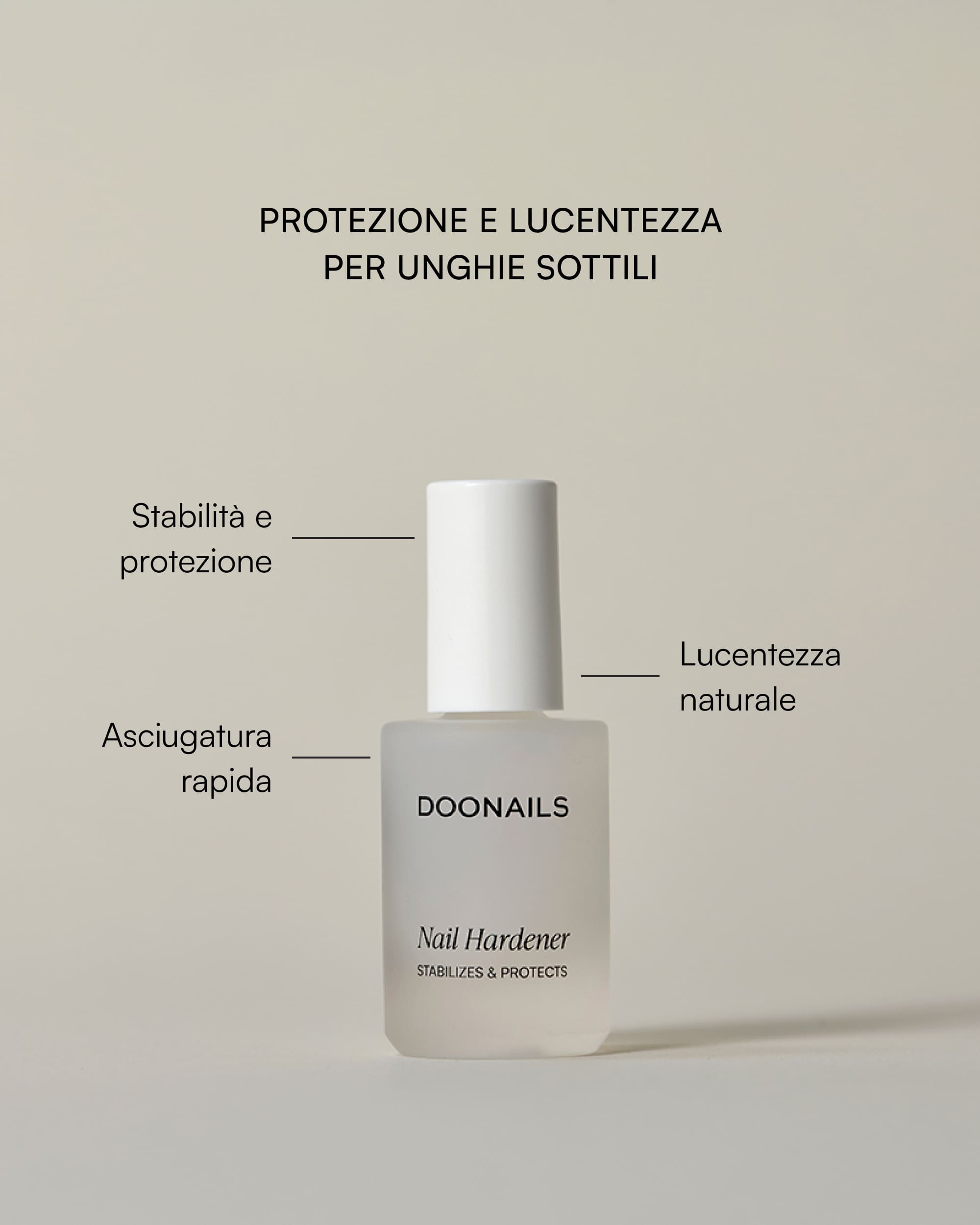 Indurente per unghie - Doonails Italy