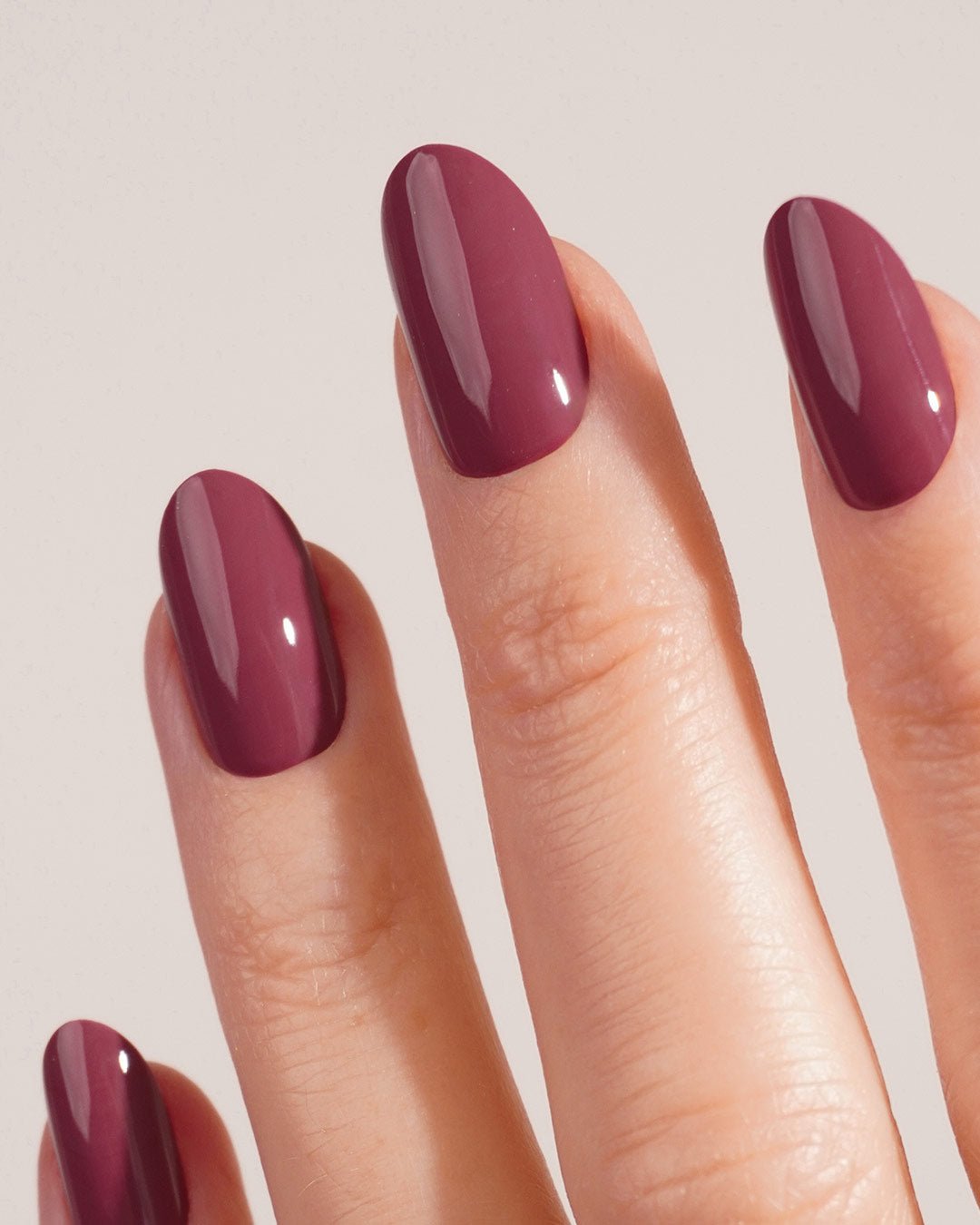 Press Ons in Soft Gel Bubblegum Rotonde Medie - Doonails Italy