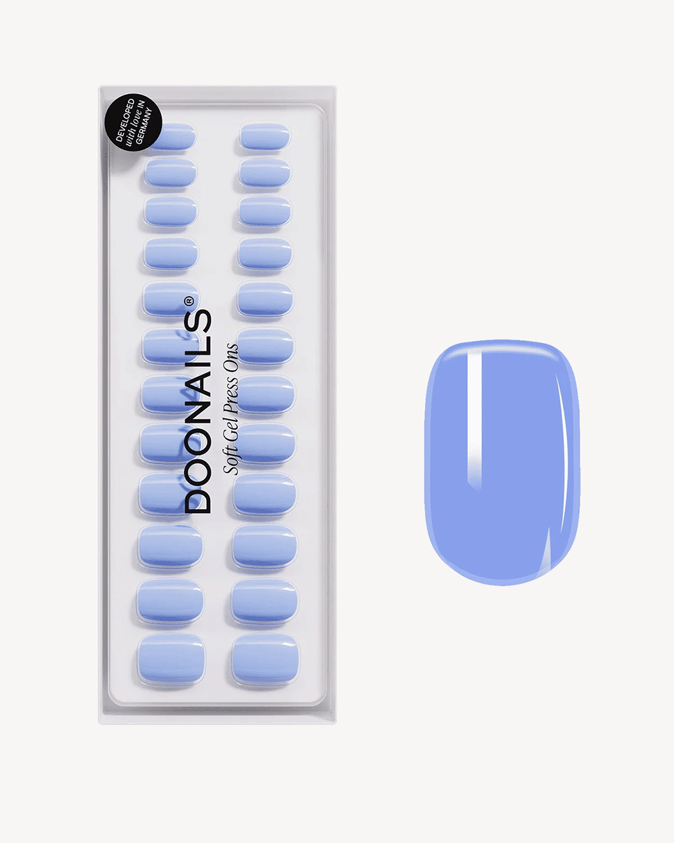Press Ons in Soft Gel Paradise Quadrate Corte - Doonails Italy