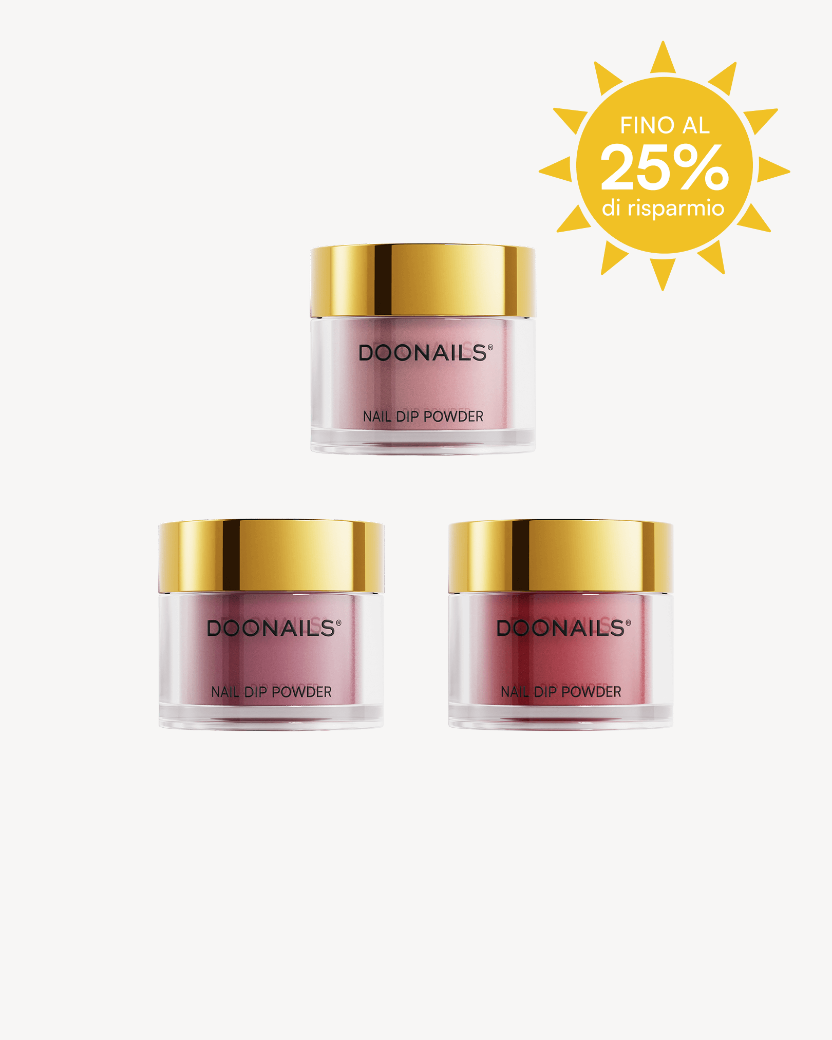 Pacchetto risparmio colori - Dipping Powder - Doonails Italy