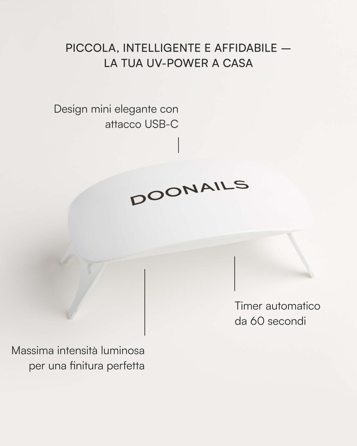 Lampada UV LED - Doonails Italydoonails