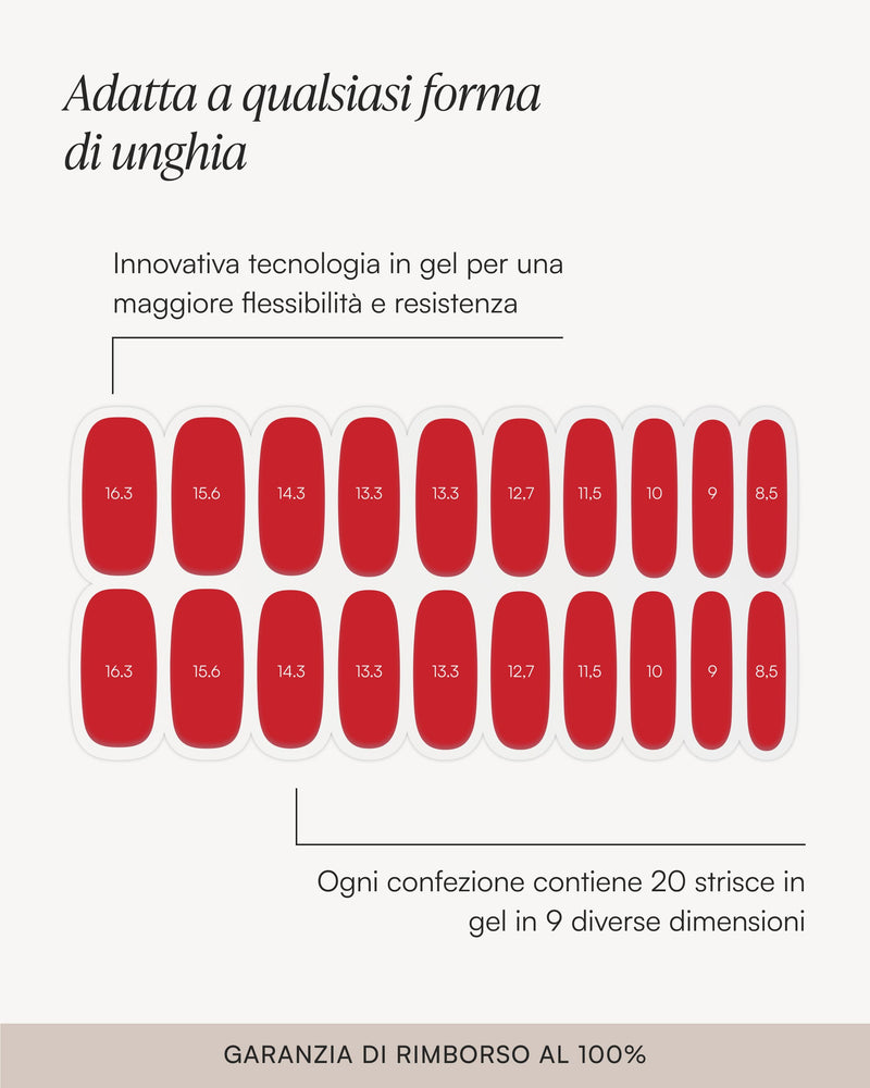 Pacchetto risparmio colori - Strisce in gel - Doonails Italy