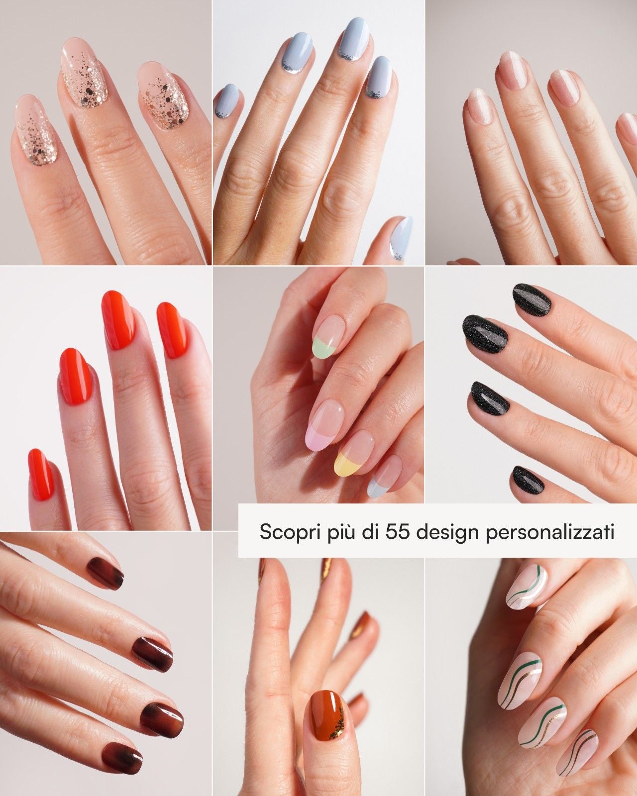 Strisce in gel Orange Pink Ombre - Doonails Italy