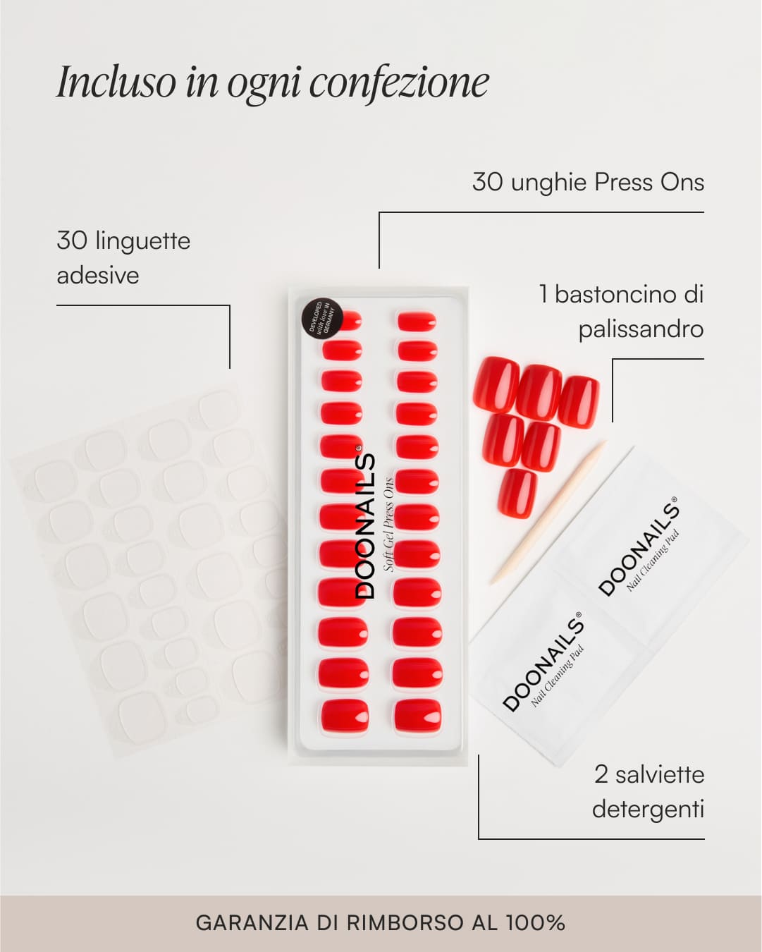 Estate Set di avvio dell'estate - Soft Gel Press Ons - Doonails Italy