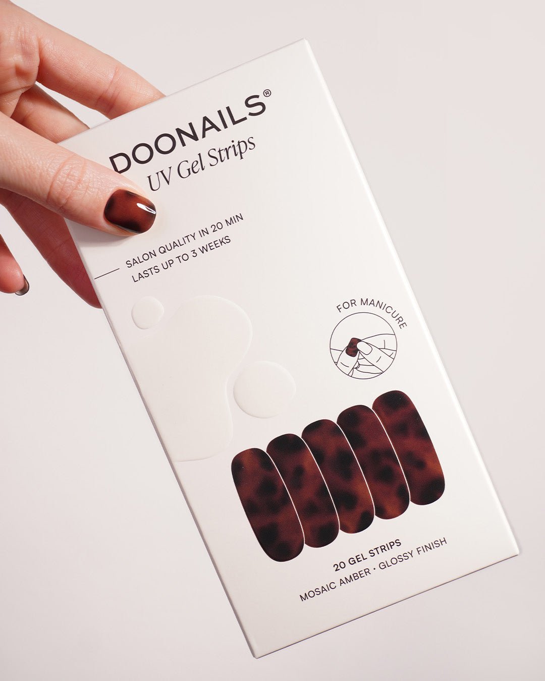 Strisce in gel Mosaic Amber - Doonails Italy