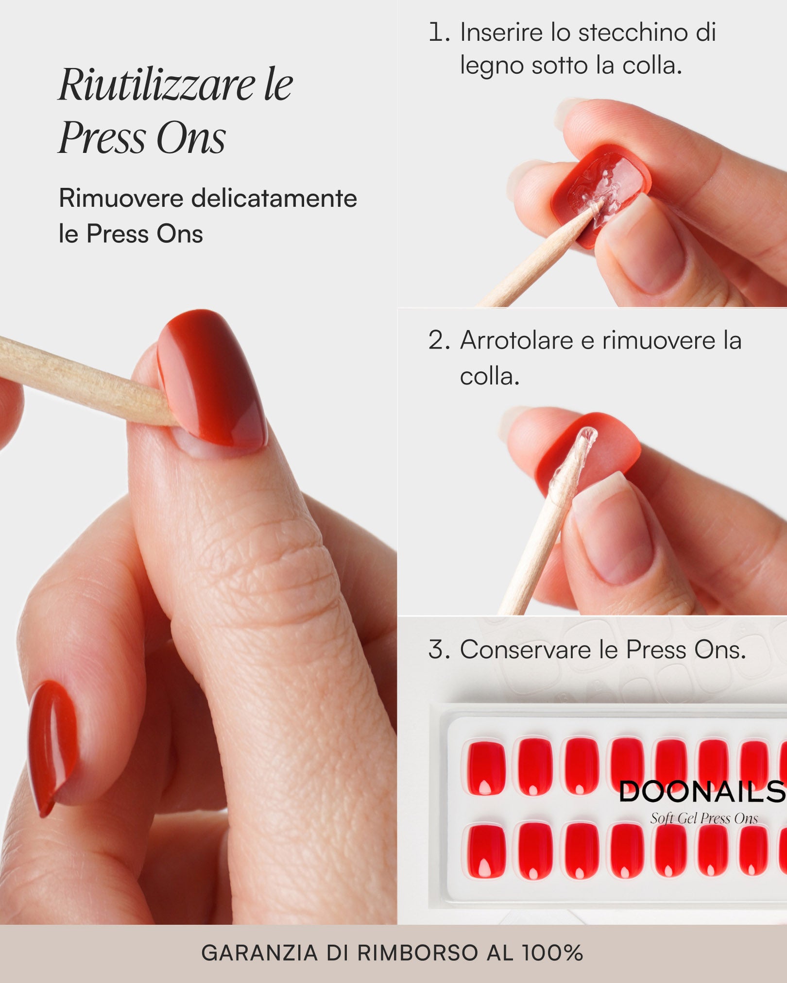 Kit Iniziale di San Valentino – Press Ons in Soft Gel