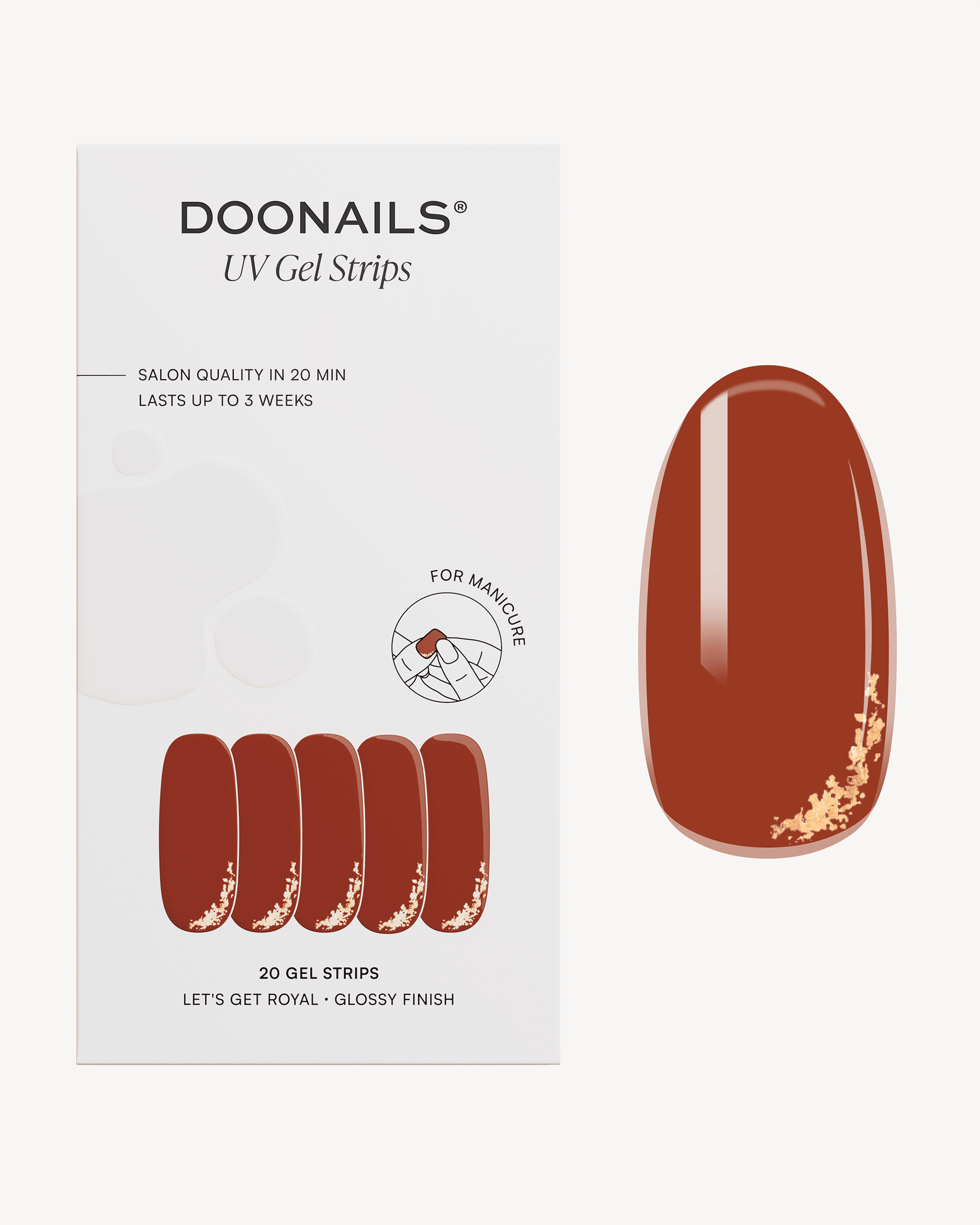 Strisce in gel Let's Get Royal - Doonails Italy