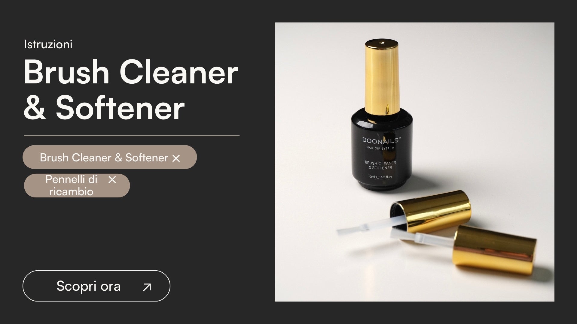 Cos'è il Brush Cleaner & Softener (Brush Saver)