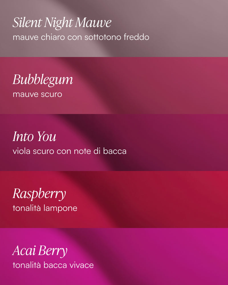 Raspberry Corte Mandorla Press Ons in Soft Gel