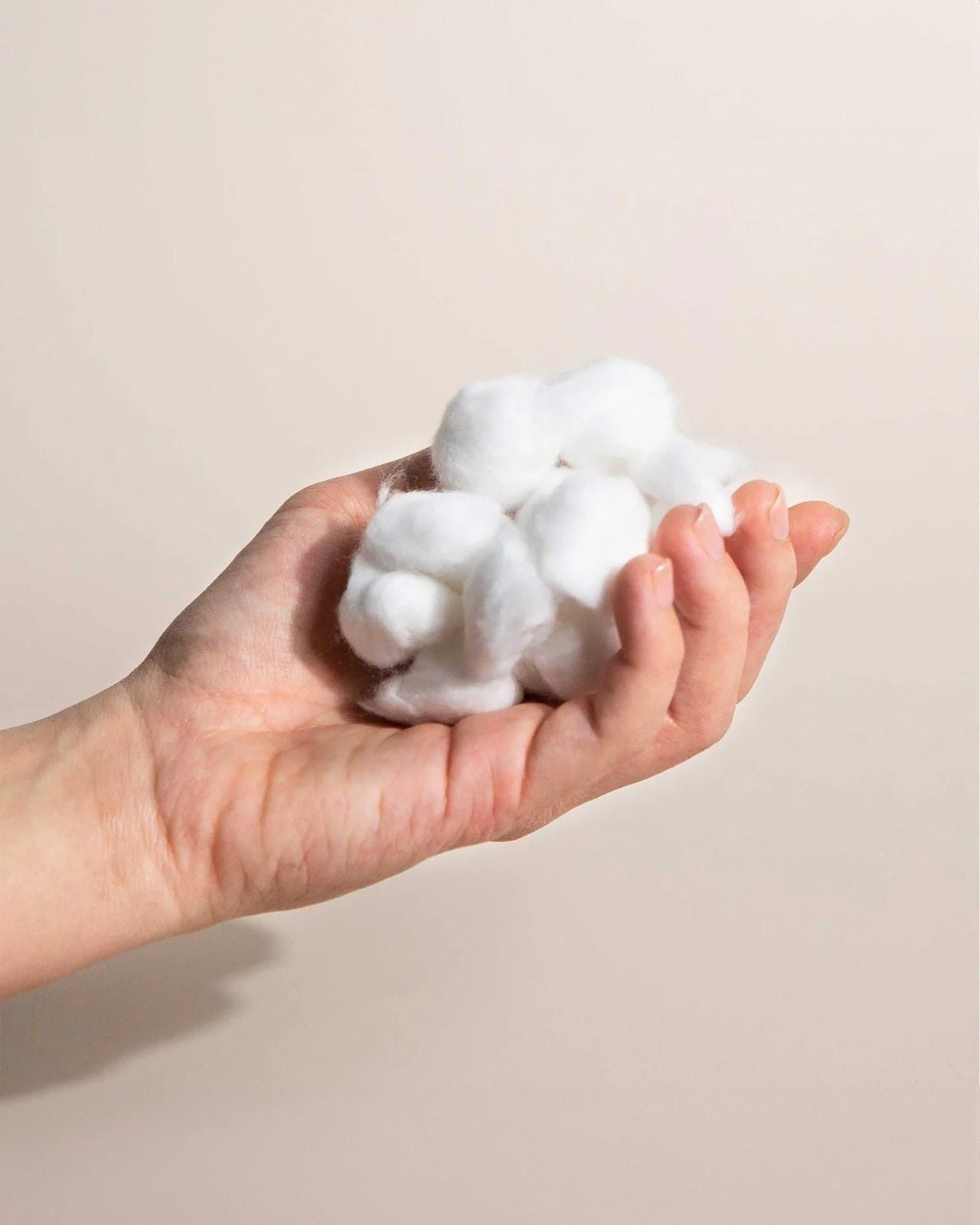 Batuffoli di cotone per rimozione