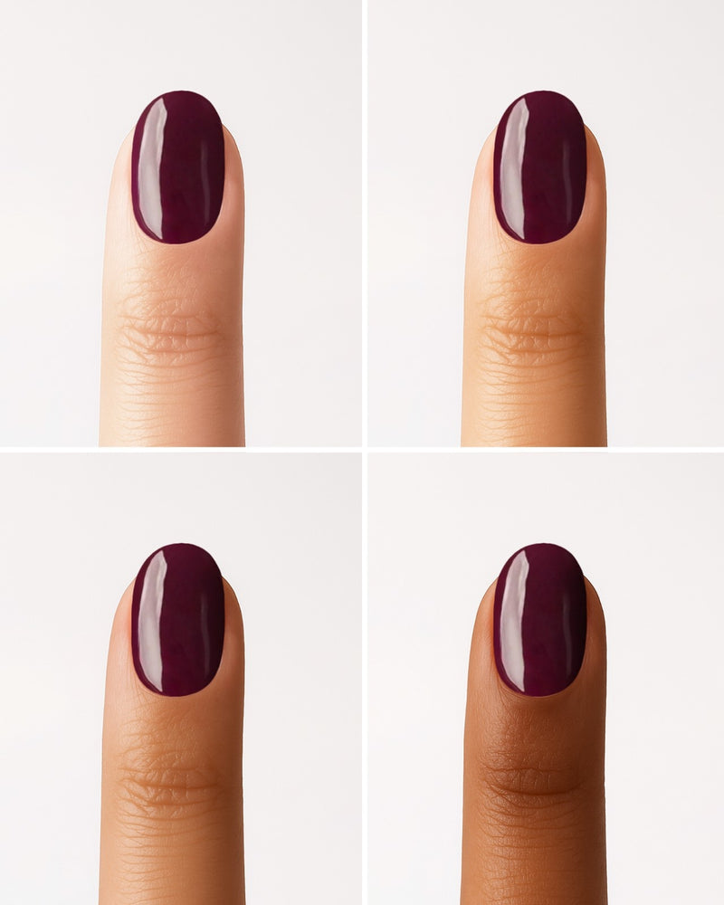 Plum Purple Strisce in gel - Doonails Italy