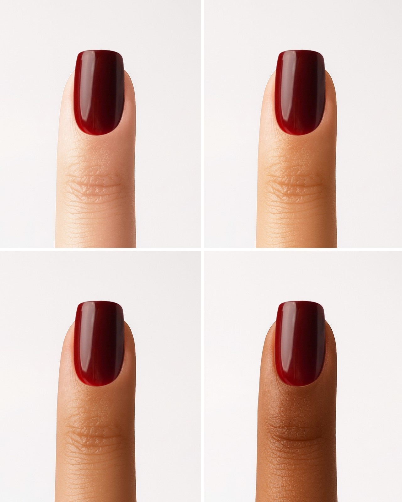 Press Ons in Soft Gel quadrate corte Love Paris