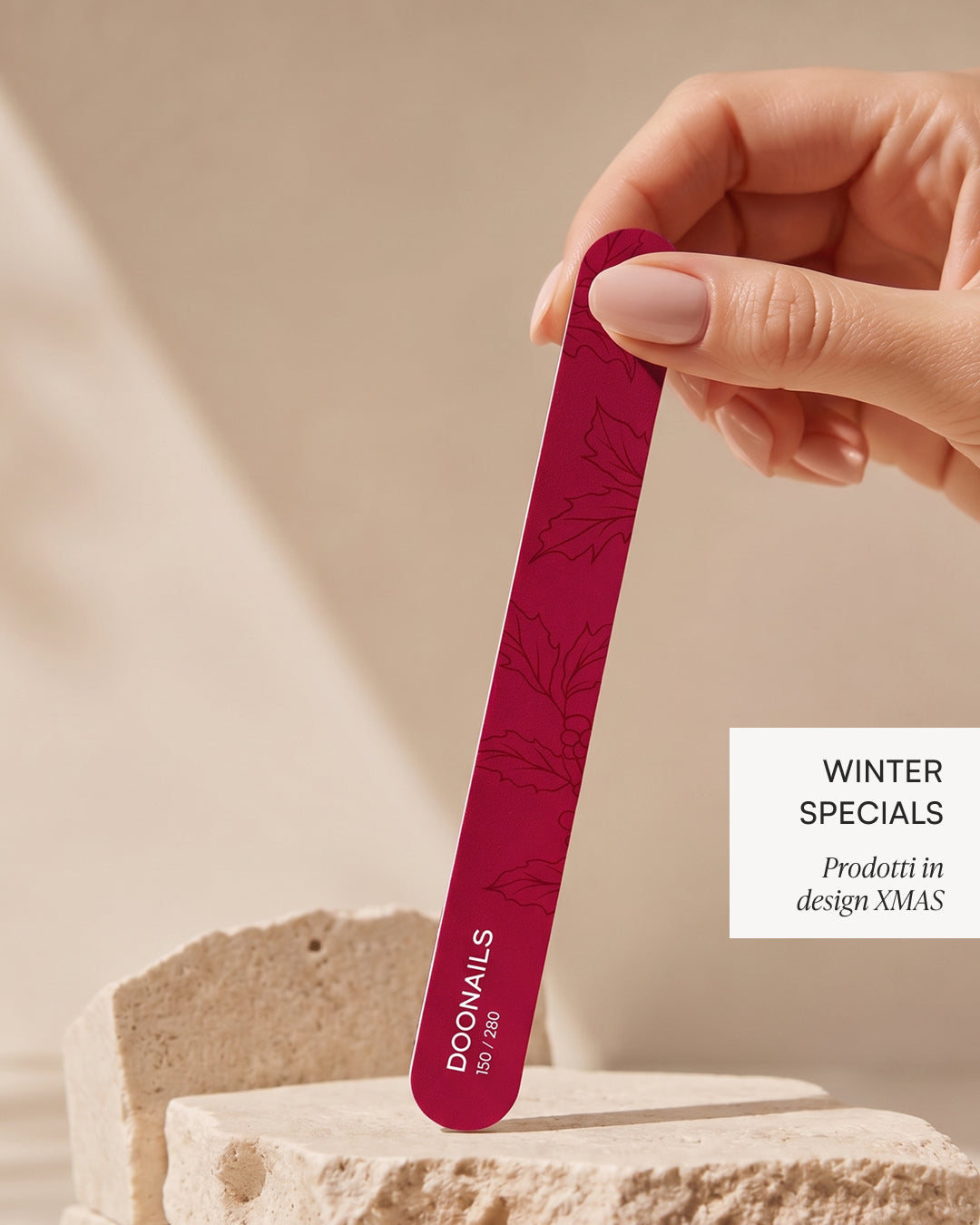 Calendario dell'Avvento Press Ons in Soft Gel