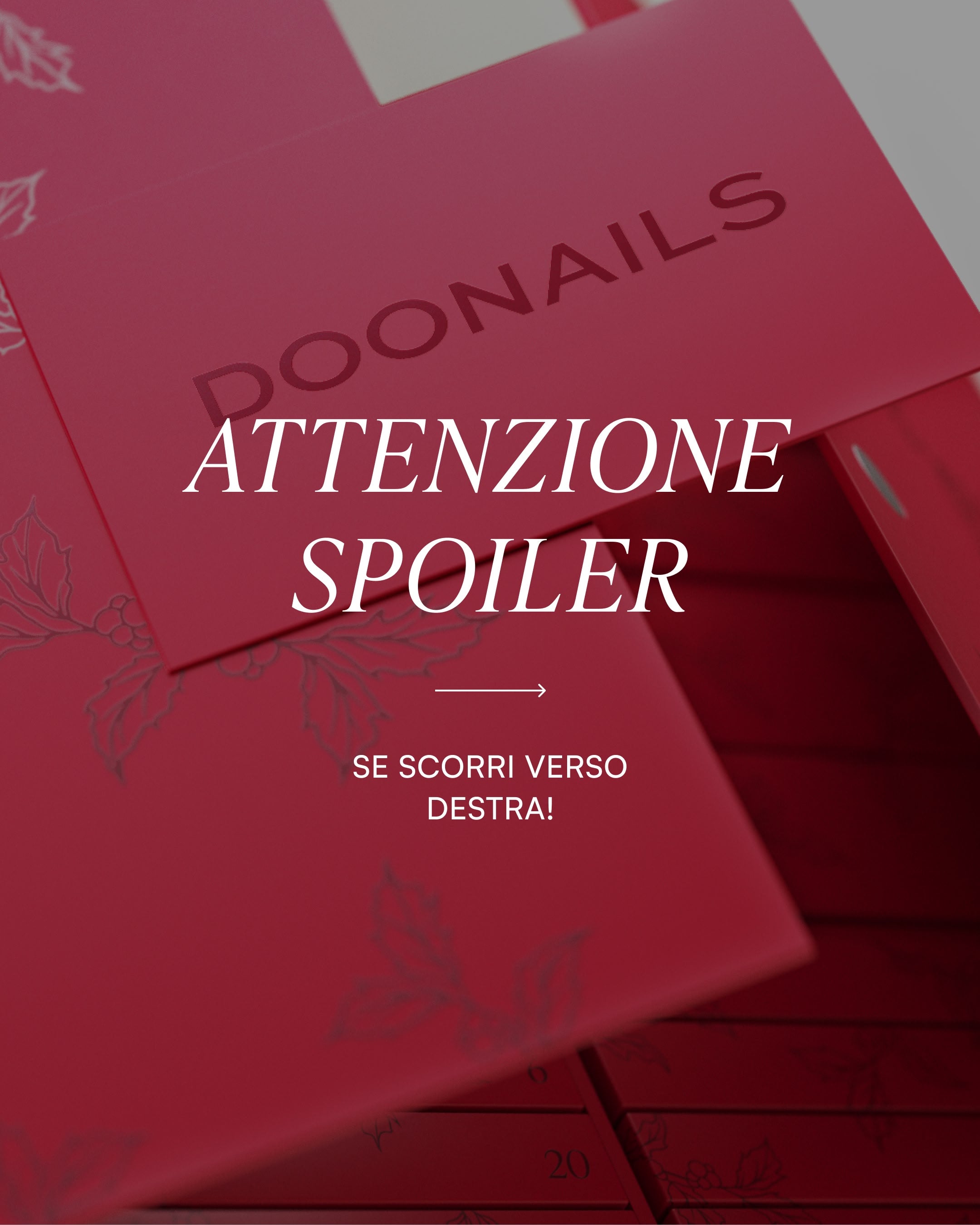 Calendario dell'Avvento Press Ons in Soft Gel