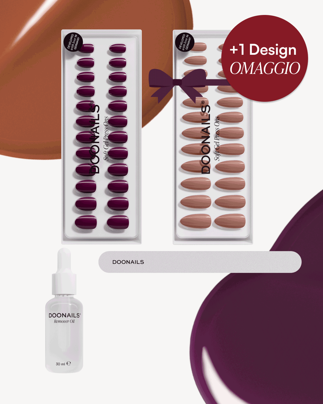 Autunno Set di avvio dell'estate - Soft Gel Press Ons