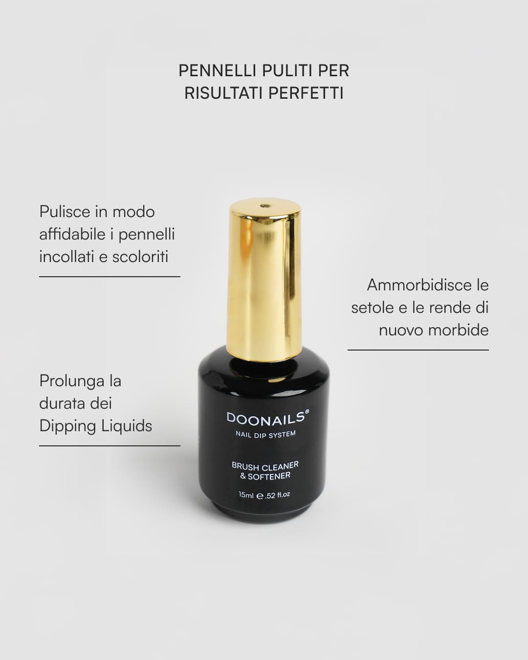 Brush Cleaner & Softenerdoonails