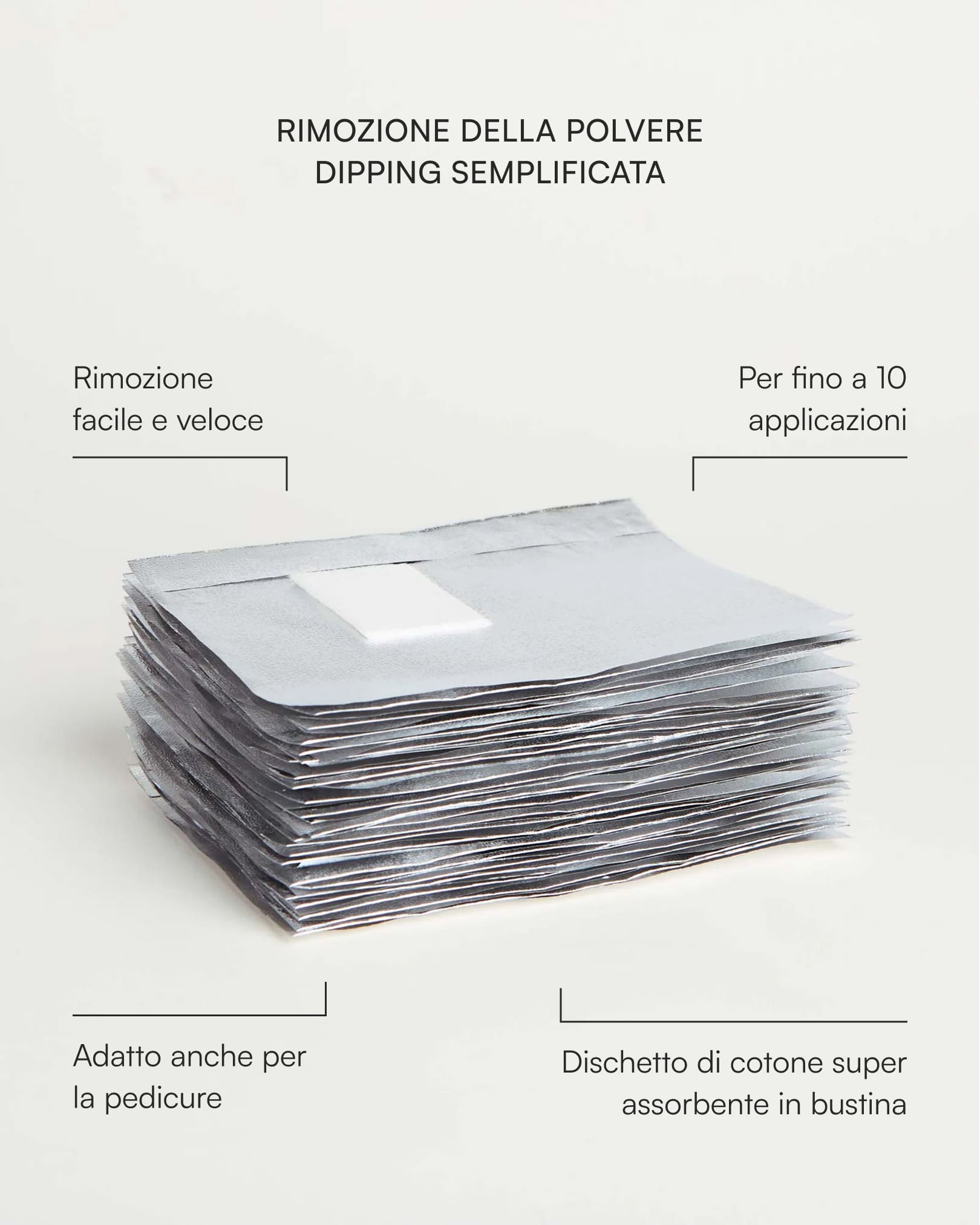 Fogli per rimozione