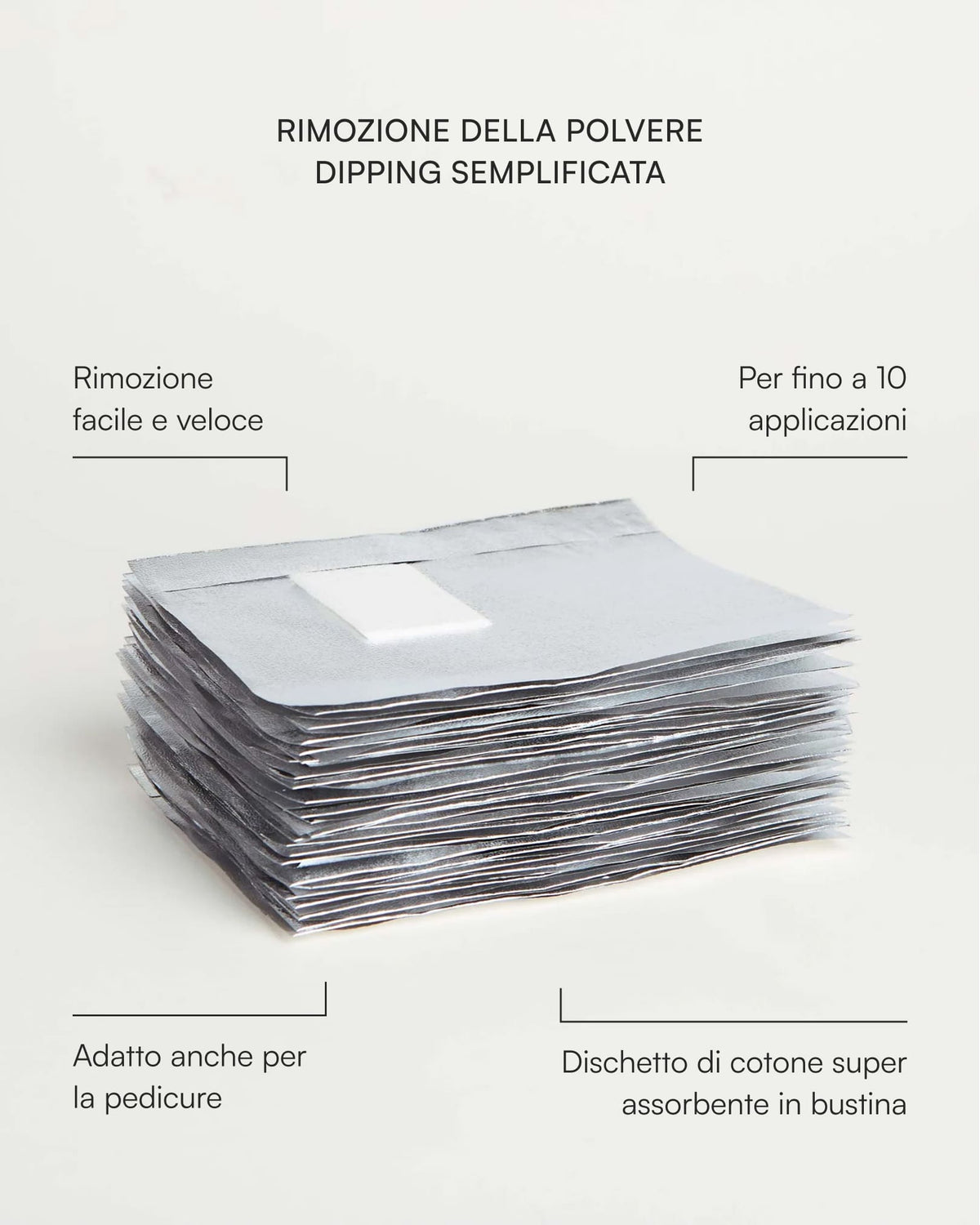 Fogli per rimozionedoonails