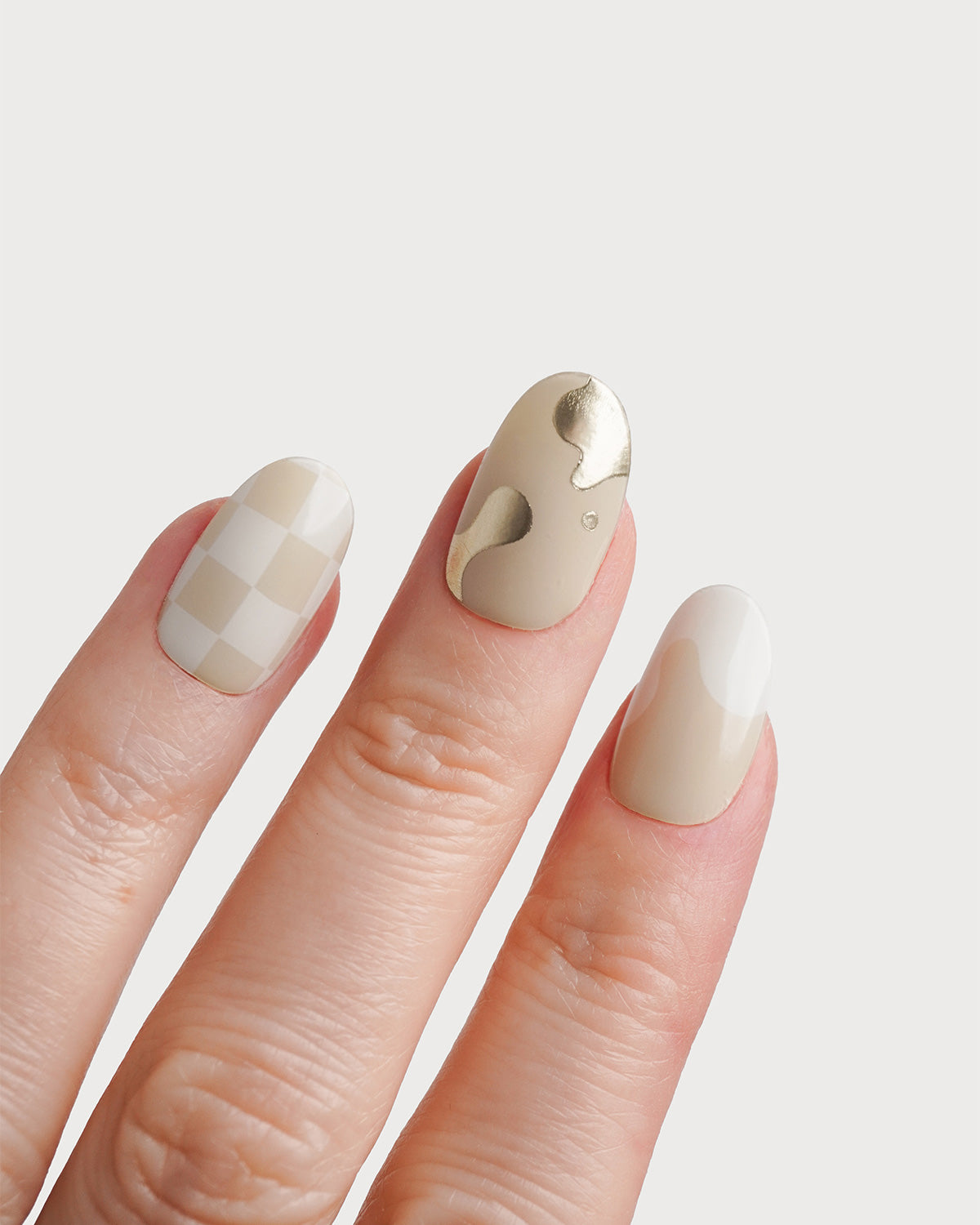 Creamy Checkers Strisce in Gel