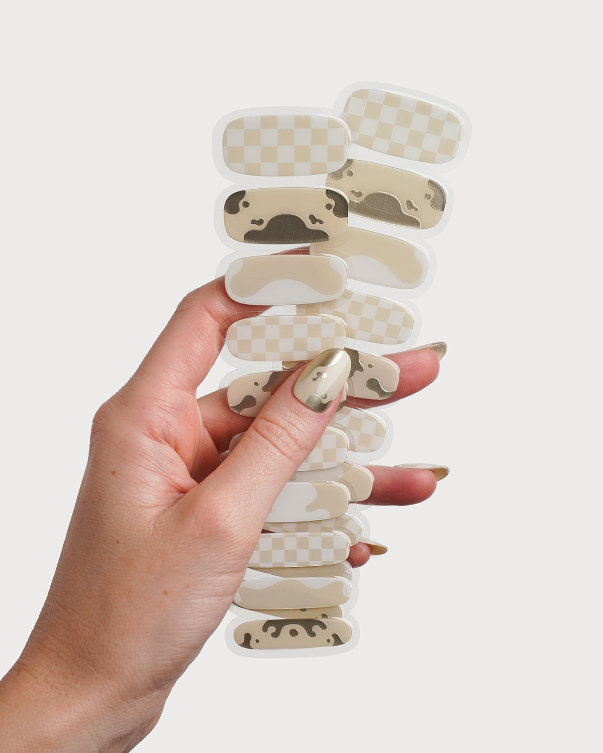 Creamy Checkers Strisce in Gel