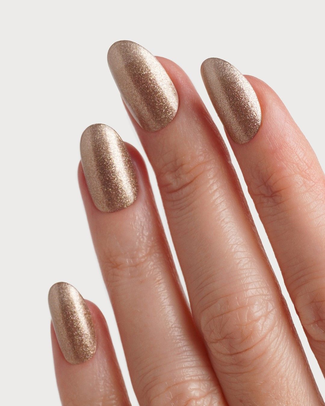 Gold Shimmer Strisce in Gel UV