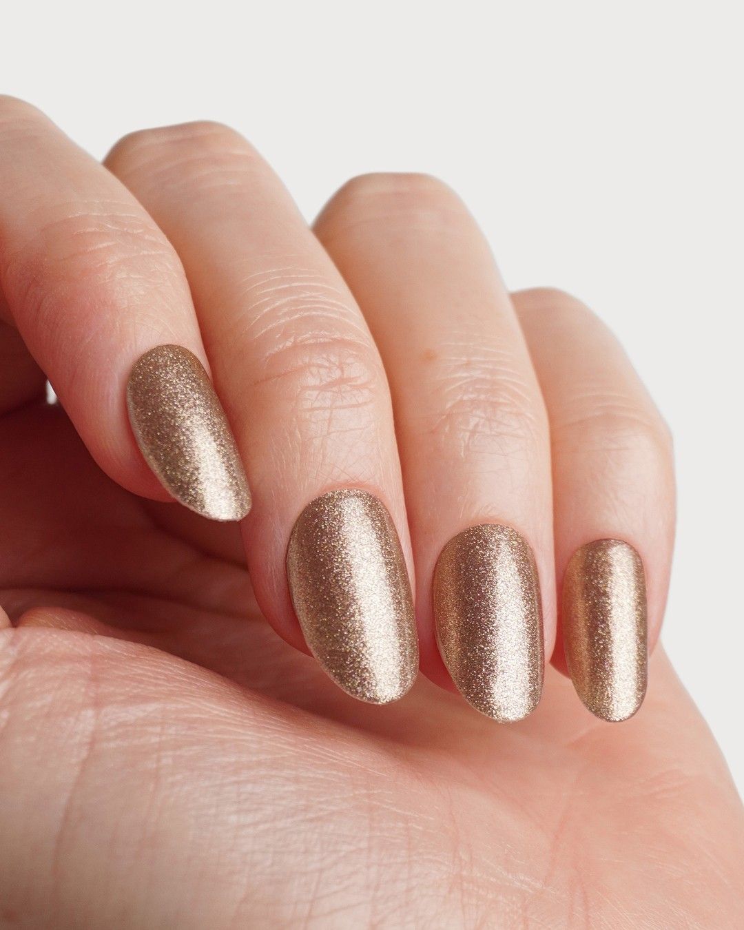 Gold Shimmer Strisce in Gel