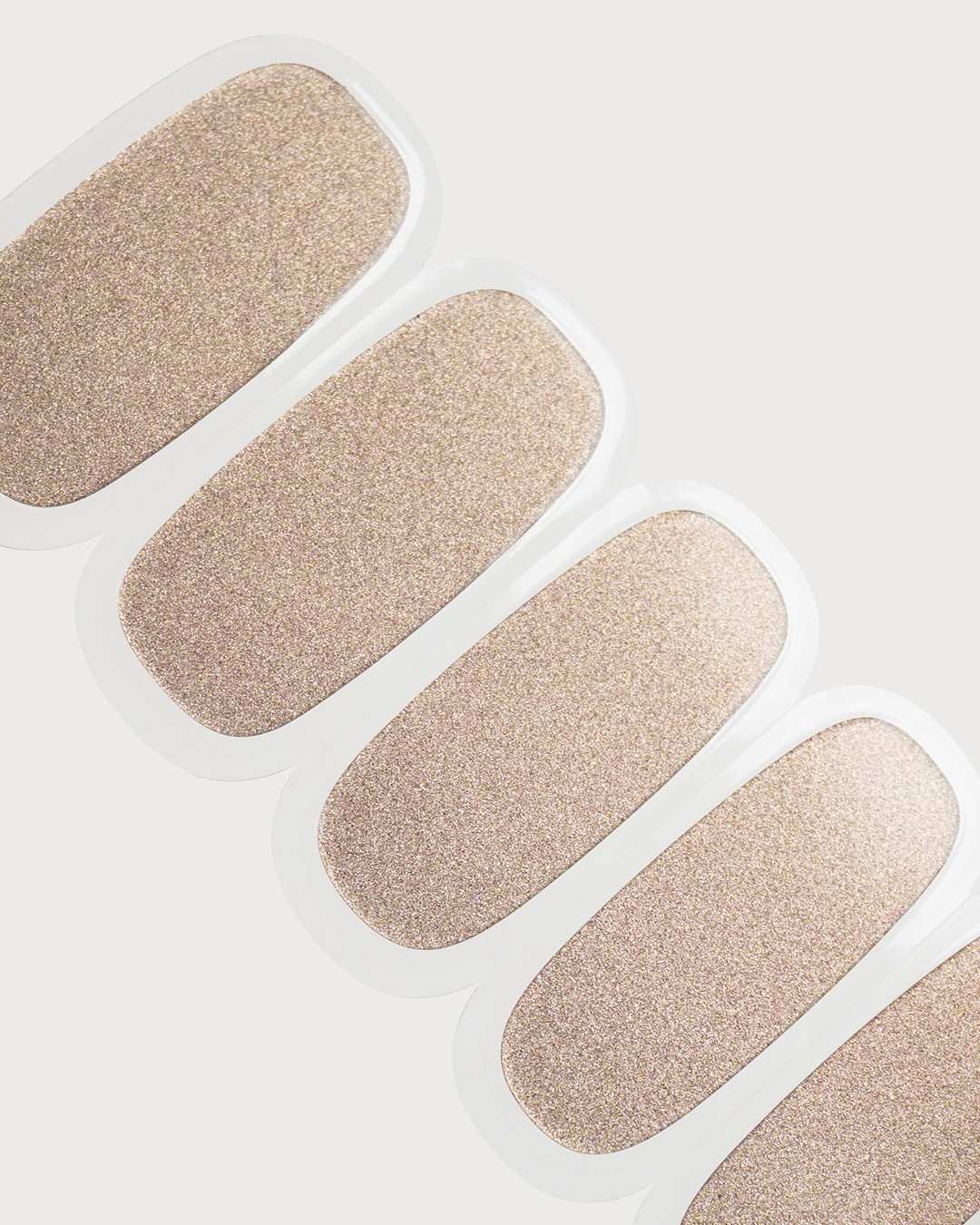 Gold Shimmer Strisce in Gel