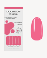 Hot Pink Strisce in Gel UVdoonails