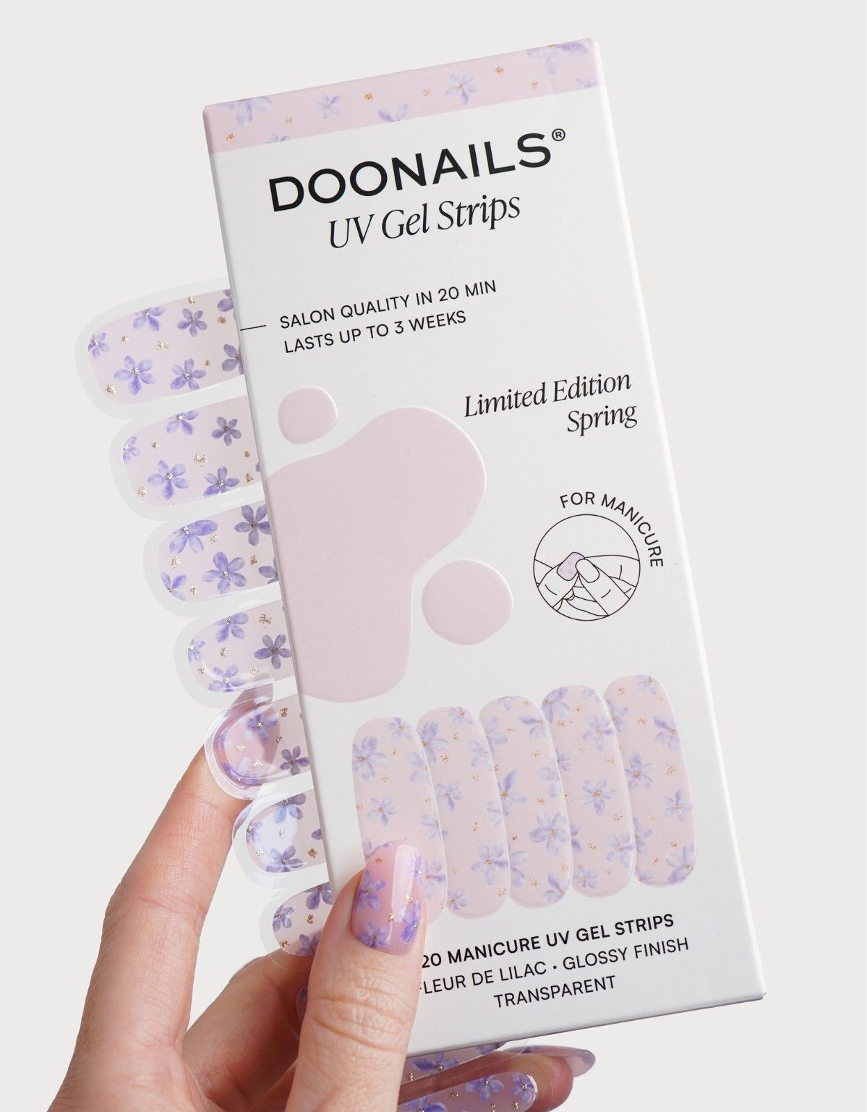 Edizione Limitata Fleur de Lilac Strisce in Gel