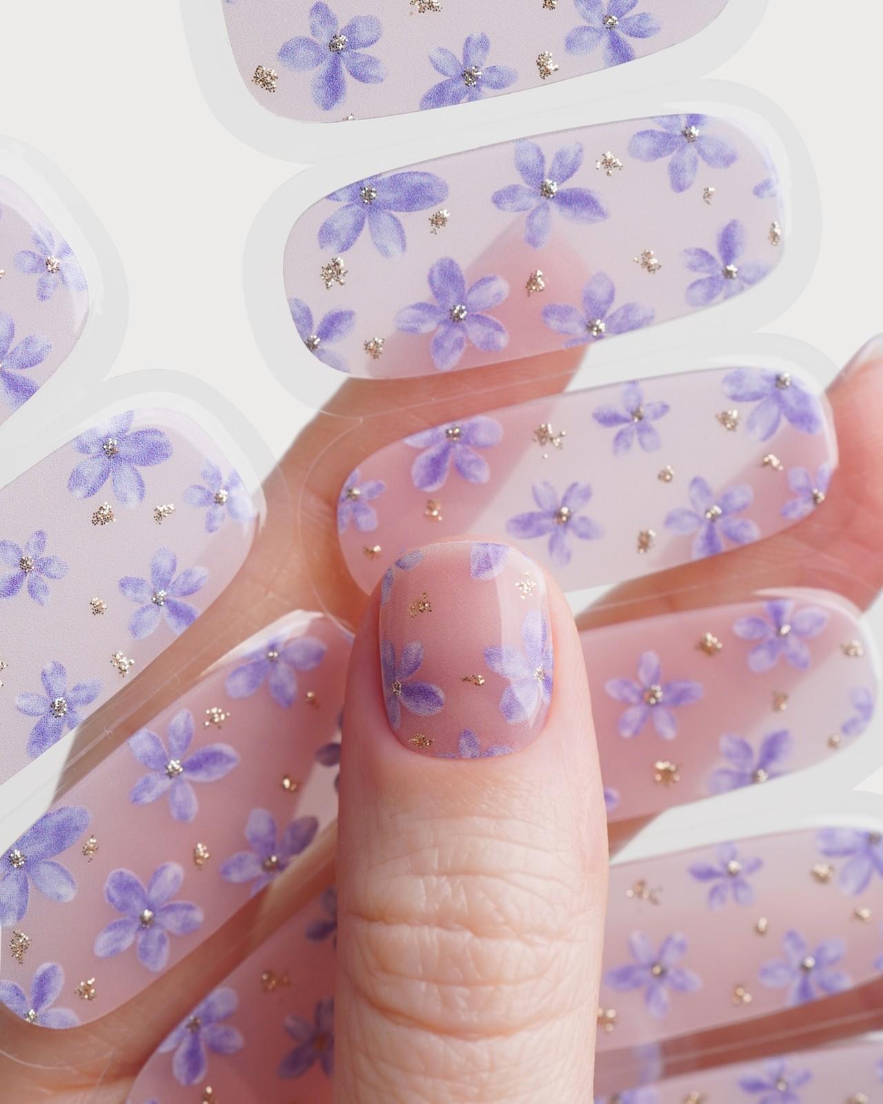 Edizione Limitata Fleur de Lilac Strisce in Gel