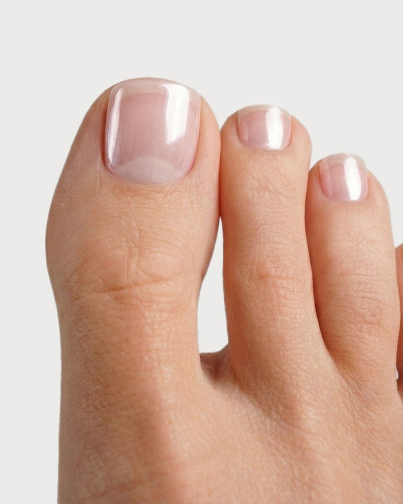 Milkshake Pedicure Strisce in Gel UV