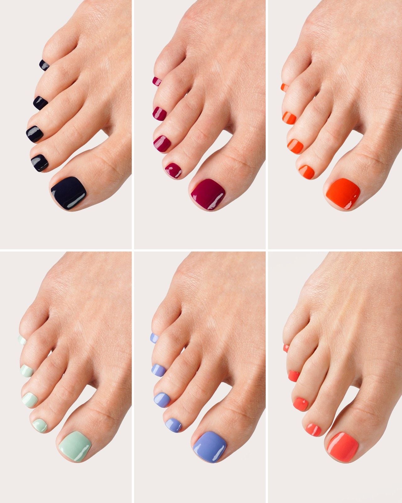Set Color Crush - Pedicure Strisce in Gel