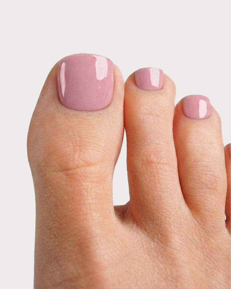 Valentine Crush Pedicure Strisce in Gel UV
