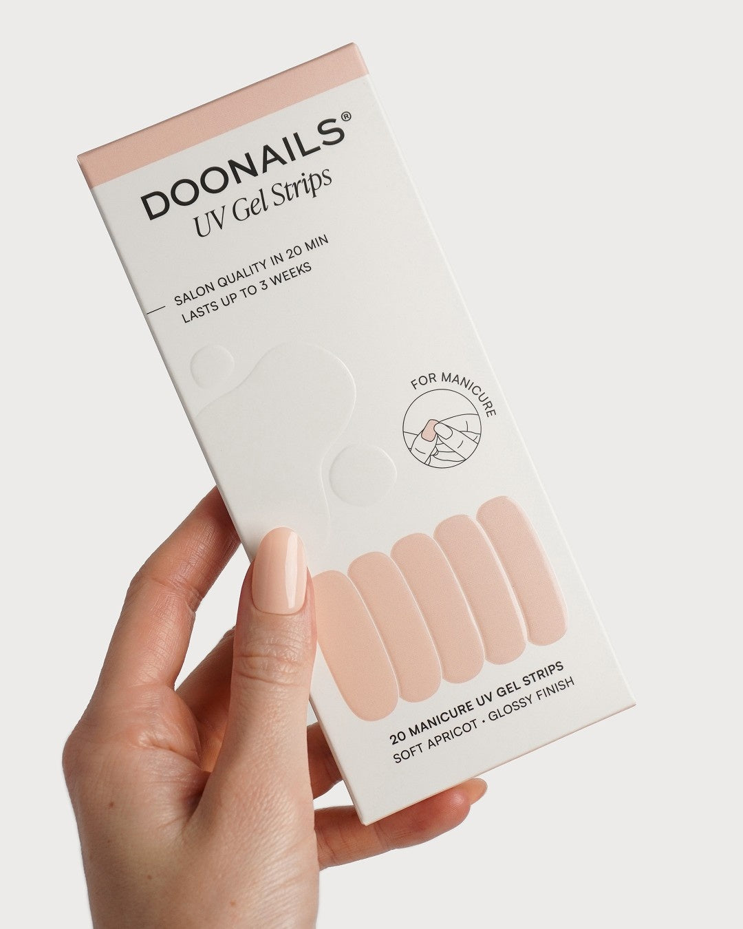 Soft Apricot Strisce in Gel