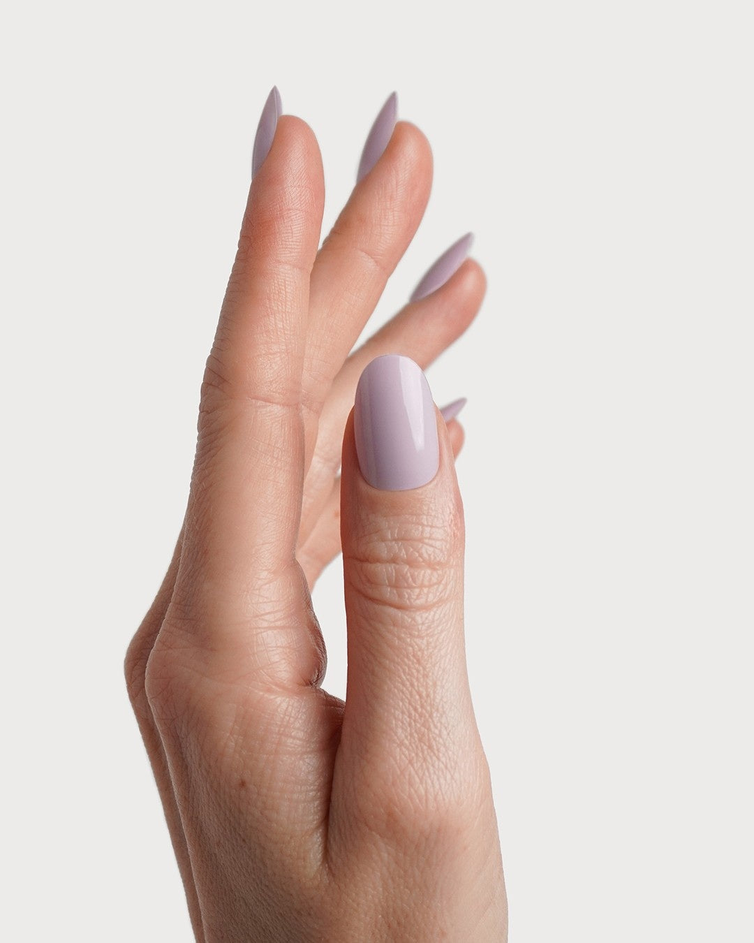 Soft Lilac Strisce in Gel