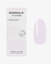 Soft Lilac Strisce in Gel UVdoonails