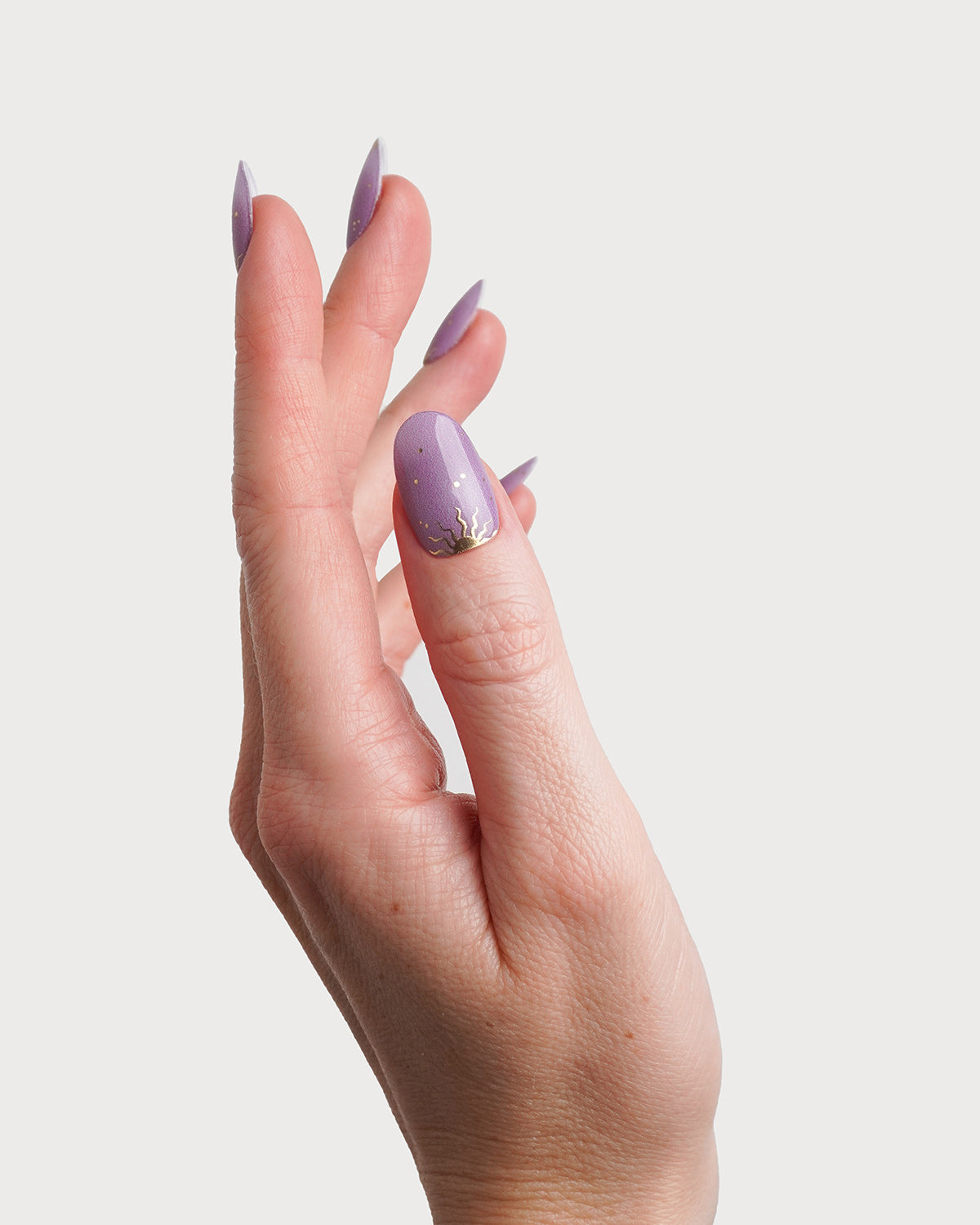 Violet Visions Strisce in Gel