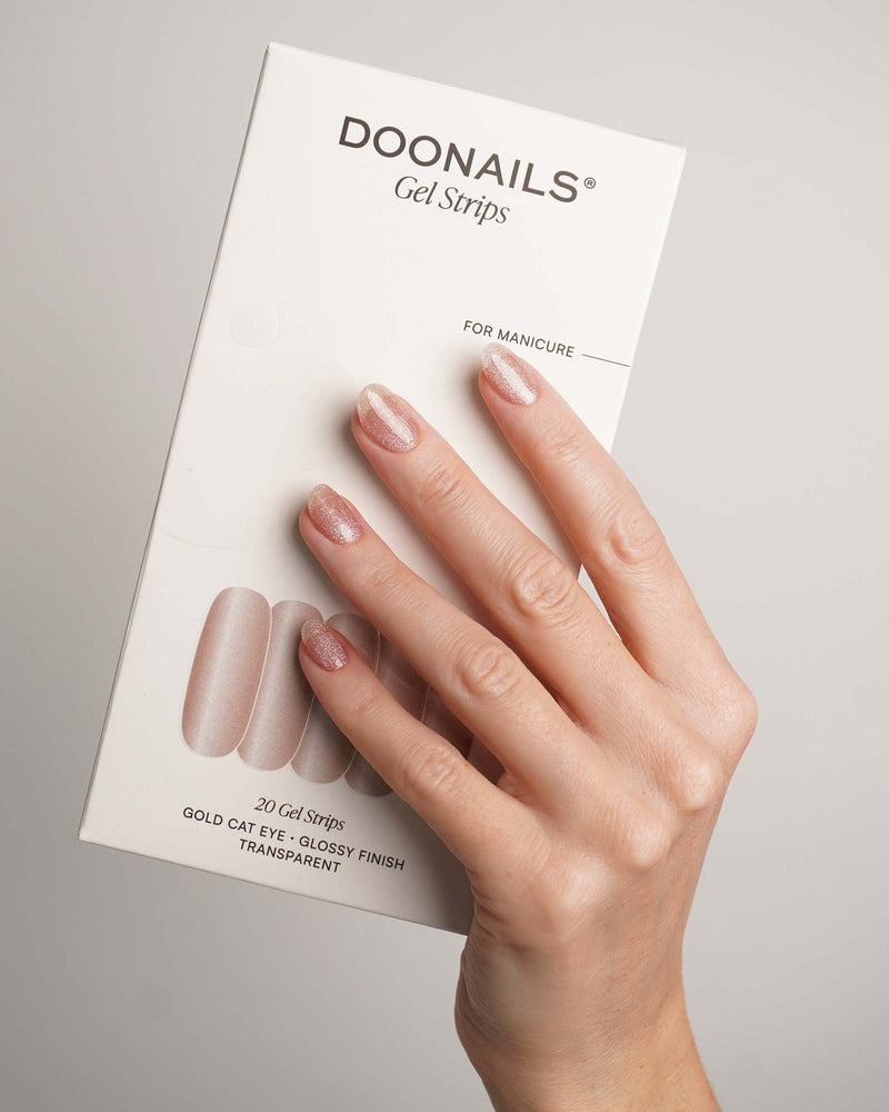 Strisce in gel Gold Cat Eye - Doonails Italy