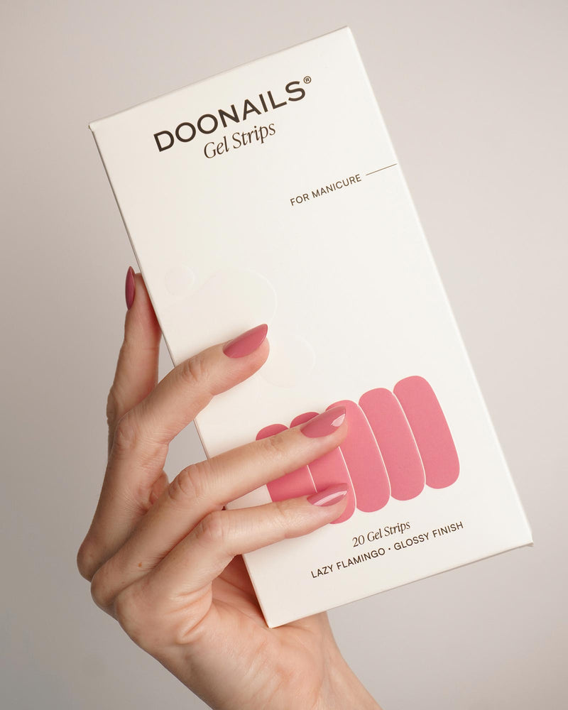 Lazy Flamingo Strisce in gel - Doonails Italy