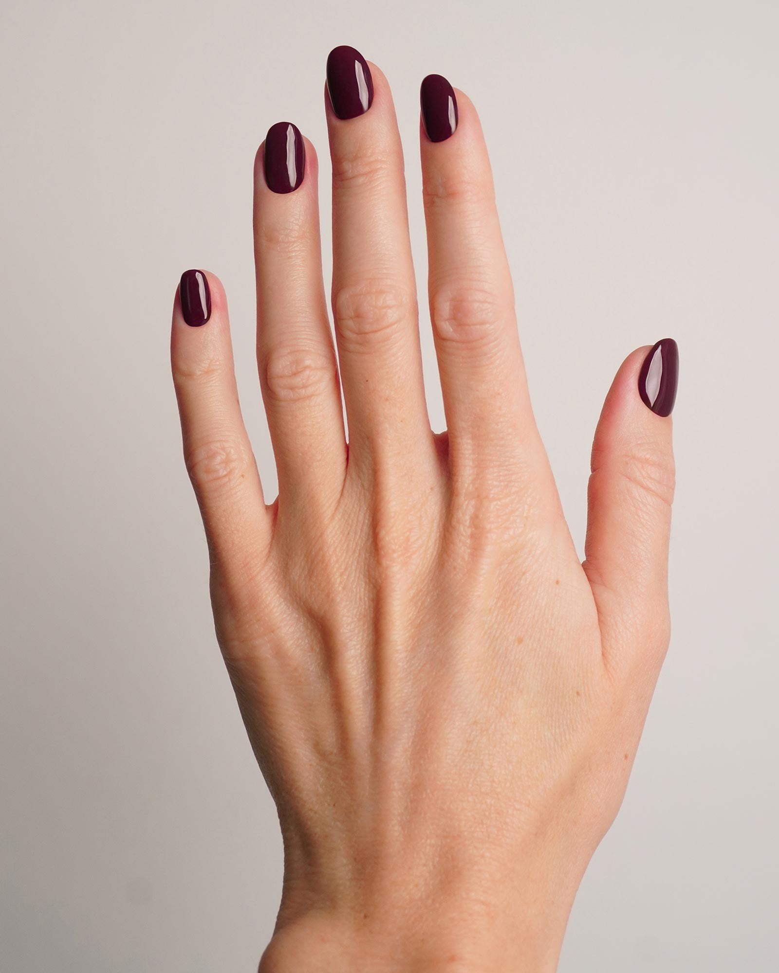 Plum Purple Mani & Pedi Set Strisce in Gel UV