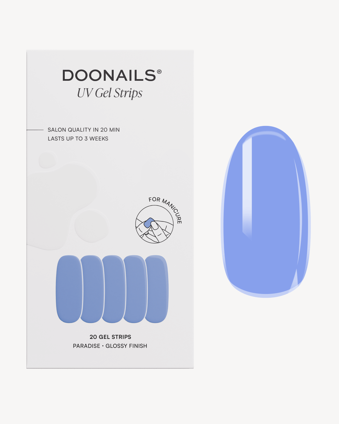 Strisce in gel Paradise - Doonails Italy