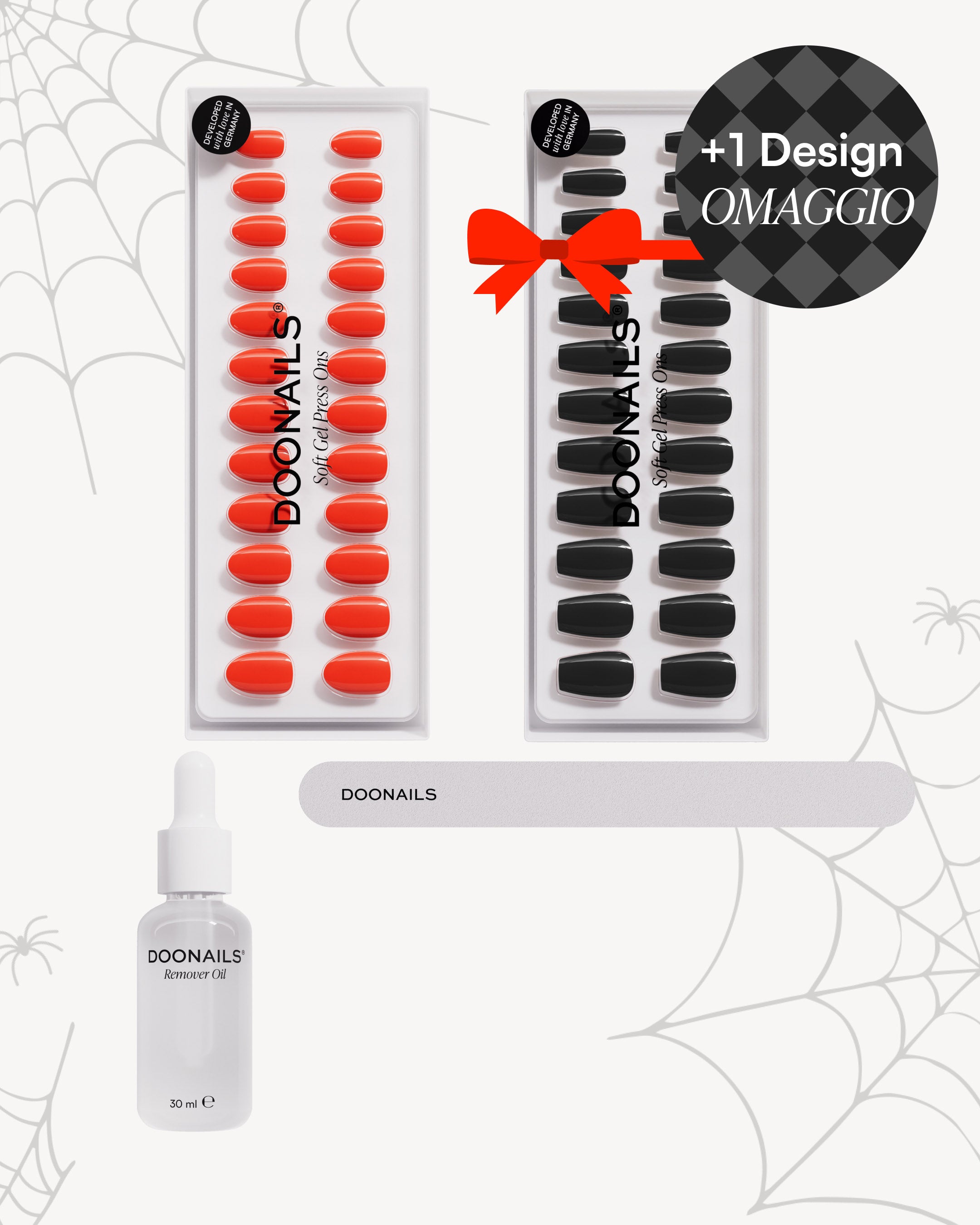 Starter Set di Halloween - Soft Gel Press Ons